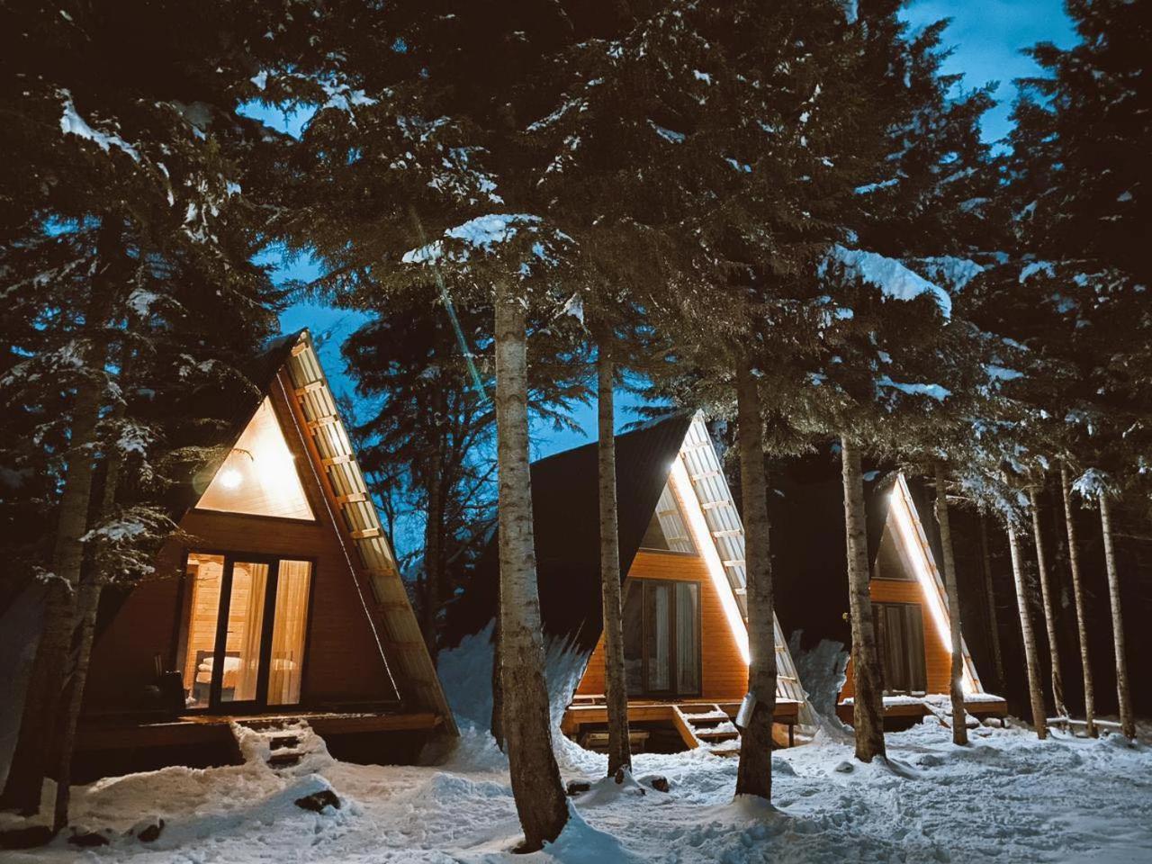 Bude Mestia Cottages Ngoại thất bức ảnh